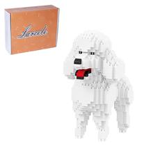 Conjunto de blocos de construção Larcele KLJM-05 Teddy White 790 peças