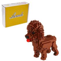 Conjunto de blocos de construção Larcele Micro Dog 950 peças KLJM-02