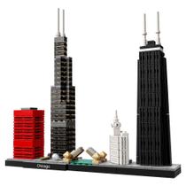 Conjunto de blocos de construção LEGO Architecture Chicago Skyline 21033