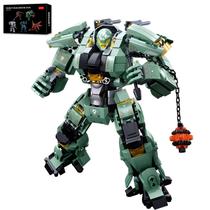 Conjunto de blocos de construção LQPFBSM Transforming Mech Robot 542 unidades Conjunto de blocos de construção LQPFBSM Transforming Mech Robot 542 unidades