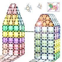 Conjunto de blocos de construção Magnet Tile PicassoTiles PB36 Kids 3+