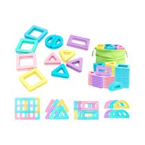 Conjunto De Blocos De Construção Magnéticos Educacionais STEM Para Meninos E Meninas, Brinquedo