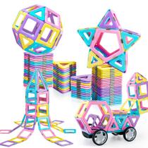 Conjunto de blocos de construção magnéticos MAGBLOCK 103 unidades por mais de 3 anos Conjunto de blocos de construção magnéticos MAGBLOCK 103 unidades por mais de 3 anos