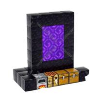 Conjunto De Blocos De Construção Magnéticos Para Crianças, Cubo Mundial De Mina, Modelo Diy,