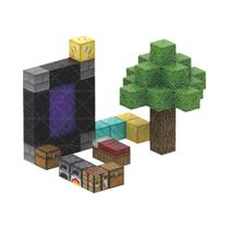 Conjunto De Blocos De Construção Magnéticos Para Crianças, Cubo Mundo Mina, Modelo Diy, Brinquedo