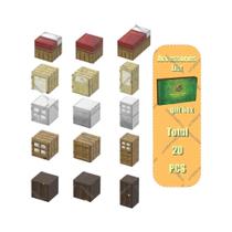 Conjunto De Blocos De Construção Magnéticos Para Crianças Estilo Pixel Mundo Mine Para Meninos E