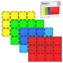 Conjunto de blocos de construção magnéticos PicassoTiles Supersize