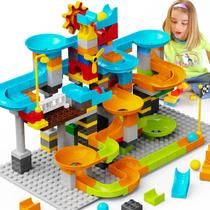 Conjunto de Blocos de Construção Marble Run JiXin 3 em 1 - Para Crianças de 2 a 8+ Anos Conjunto de Blocos de Construção Marble Run JiXin 3 em 1 - Para Crianças de 2 a 8+ Anos