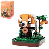 Conjunto de blocos de construção MEIEST Mini Animals Red Panda 150 PCS