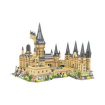 Conjunto De Blocos De Construção Micro De Castelo De Magia Gótica DIY Modelo De Academia De Magia