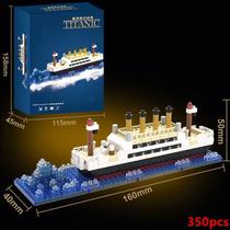 Conjunto De Blocos De Construção Modelo De Navio Titanic De
