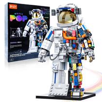 Conjunto de blocos de construção OKKIDY Space Astronaut 896 unidades para maiores de 8 anos Conjunto de blocos de construção OKKIDY Space Astronaut 896 unidades para maiores de 8 anos
