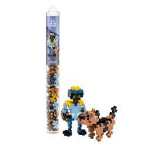 Conjunto de blocos de construção PLUS PLUS 3D Figure Police Conjunto de blocos de construção PLUS PLUS 3D Figure Police