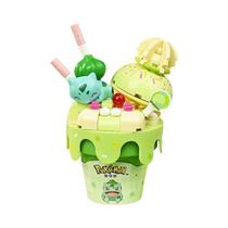 Conjunto De Blocos De Construção Pokémon Para Crianças, Faça Você Mesmo, Pikachu, Squirtle,