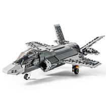 Conjunto de blocos de construção SEMKY Military Series F-35 Lightning II