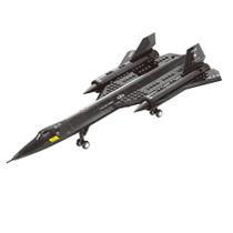 Conjunto de blocos de construção SEMKY Military SR-71 Reconnaissance Jet