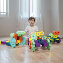 Conjunto de blocos de construção Smartwo Giant Foam 77 unidades de 5 a 10 anos Conjunto de blocos de construção Smartwo Giant Foam 77 unidades de 5 a 10 anos