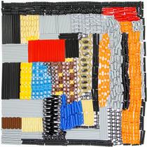 Conjunto de blocos de construção TEESE 884 unidades Technic Axle Pin Chainlink Conjunto de blocos de construção TEESE 884 unidades Technic Axle Pin Chainlink