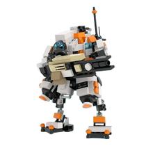 Conjunto de blocos de construção Titan Tone Mecha Robot Action Figures Conjunto de blocos de construção Titan Tone Mecha Robot Action Figures