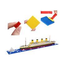 Conjunto De Blocos De Construção Titanic Micro Mini 1860 Peças Quebra-Cabeça 3D DIY Brinquedo
