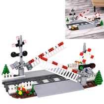 Conjunto de blocos de construção TNDCKP Train Tracks City com acessório 6+ Conjunto de blocos de construção TNDCKP Train Tracks City com acessório 6+