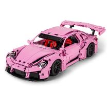 Conjunto de blocos de construção Toy GOTIMON Pink Sports Car 1388 PCS