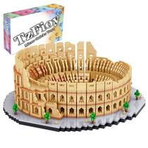 Conjunto de blocos de construção TzFioy Itália Roma Colosseum 5594 unidades Conjunto de blocos de construção TzFioy Itália Roma Colosseum 5594 unidades