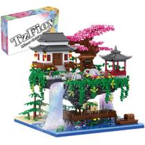 Conjunto de blocos de construção TzFioy Peach Blossom Spring Utopia 3661 unidades Conjunto de blocos de construção TzFioy Peach Blossom Spring Utopia 3661 unidades