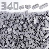 Conjunto de blocos de construção WSRYLTCH Classic Wall Bricks 340 peças