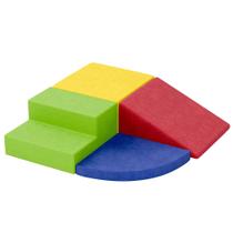 Conjunto de blocos de escalada de espuma TOLEAD Soft para crianças pequenas, 4 unidades