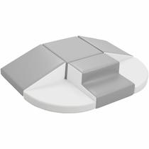 Conjunto de Blocos de Escalada para Bebês Hoohtoot 6 Peças em Couro PU Conjunto de Blocos de Escalada para Bebês Hoohtoot 6 Peças em Couro PU
