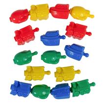 Conjunto de blocos de ligação LEARNING ADVANTAGE Transportation 36 unidades Conjunto de blocos de ligação LEARNING ADVANTAGE Transportation 36 unidades