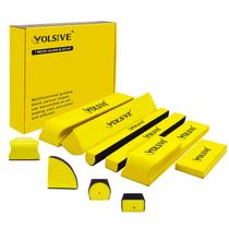 Conjunto de blocos de lixamento manual VOLSIVE, 7 unidades para carroceria e pintura automotiva Conjunto de blocos de lixamento manual VOLSIVE, 7 unidades para carroceria e pintura automotiva