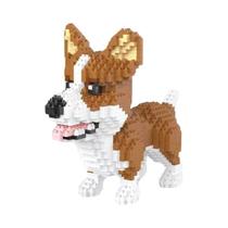 Conjunto De Blocos De Montar 3D Micro Mini Dálmata E Dachshund Para Entusiastas De Animais De