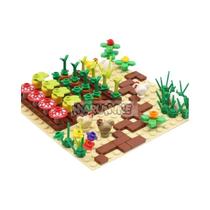 Conjunto De Blocos De Montar Animais De Fazenda 48-109 Peças DIY MOC Tijolos Base 16x16 Kit Coelho Conjunto De Blocos De Montar Animais De Fazenda 48-109 Peças DIY MOC Tijolos Base 16x16 Kit Coelho