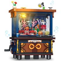 Conjunto de Blocos de Montar Aquário Mecânico OQMI 1053 Peças