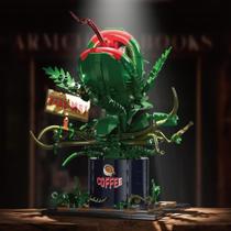 Conjunto de Blocos de Montar Audaxly 838 Peças Modelo Planta Piranha Conjunto de Blocos de Montar Audaxly 838 Peças Modelo Planta Piranha