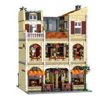 Conjunto de Blocos de Montar BBTiloBrix Pizzaria 5588 Peças Modelo Conjunto de Blocos de Montar BBTiloBrix Pizzaria 5588 Peças Modelo