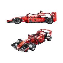 Conjunto De Blocos De Montar Carro De Corrida Vermelho DIY Criativo Kit De Montagem De Blocos Modelo Conjunto De Blocos De Montar Carro De Corrida Vermelho DIY Criativo Kit De Montagem De Blocos Modelo