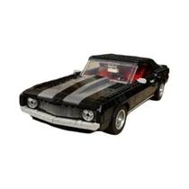 Conjunto De Blocos De Montar Carro Retrô Preto 1456 Peças Vintage Compatível Com Lego Presente De