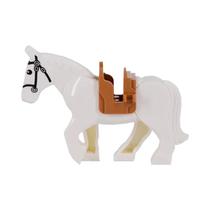 Conjunto De Blocos De Montar Clássicos De Animais Série Mágica Guerra Montaria Alce Javali Lobo