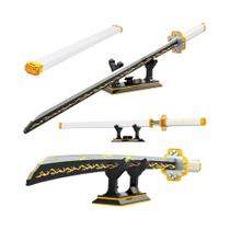 Conjunto De Blocos De Montar Da Espada Do Demon Slayer De 39 Polegadas, 956 Peças Com Bainha E