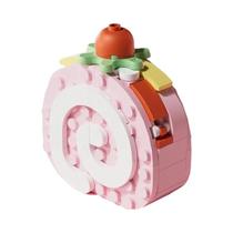 Conjunto De Blocos De Montar De Doces Fofos, 12 Tipos De Brinquedos De Plástico Em Forma De Bolo Conjunto De Blocos De Montar De Doces Fofos, 12 Tipos De Brinquedos De Plástico Em Forma De Bolo