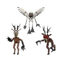 Conjunto De Blocos De Montar De Veado Para Meninos, 99 Noites Na Floresta, Presentes De Natal E