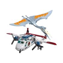 Conjunto De Blocos De Montar Dinossauro Compatível Com a Série Brick 76947 Quetzalcoatlus Plane