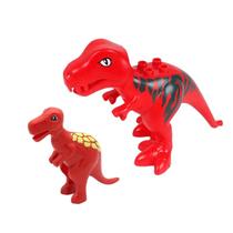 Conjunto De Blocos De Montar Dinossauro Para Crianças Compatível Com Blocos Duplo Brinquedo Conjunto De Blocos De Montar Dinossauro Para Crianças Compatível Com Blocos Duplo Brinquedo