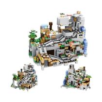 Conjunto De Blocos De Montar Edição Especial Da Vila Com 1315 Peças E Figuras De Ação Do Steve Conjunto De Blocos De Montar Edição Especial Da Vila Com 1315 Peças E Figuras De Ação Do Steve