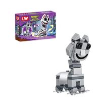 Conjunto De Blocos De Montar Educativos Para Meninos, 99 Noites Na Floresta, Modelo De Montagem,