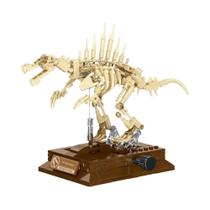Conjunto De Blocos De Montar Esqueleto Fóssil De Dinossauro T-Rex Para Crianças, Brinquedo