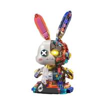 Conjunto De Blocos De Montar Mecânicos De Coelho 1377PCS Quebra-Cabeça Criativo DIY Brinquedo Conjunto De Blocos De Montar Mecânicos De Coelho 1377PCS Quebra-Cabeça Criativo DIY Brinquedo